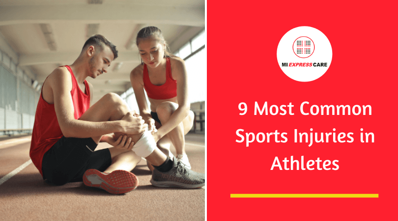 9 Most Common Sports Injuries in Athletes
